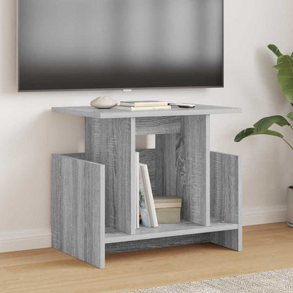 vidaXL TV Stand 2 pcs Grey Sonoma 50 x 35 x 45 cm Engineered Wood