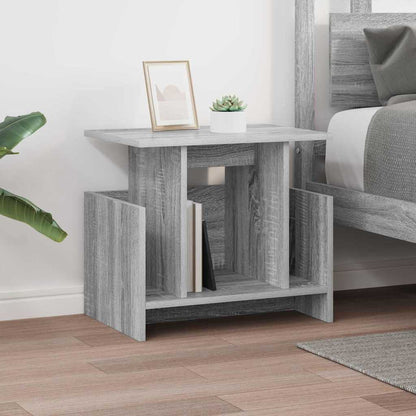 vidaXL TV Stand 2 pcs Grey Sonoma 50 x 35 x 45 cm Engineered Wood