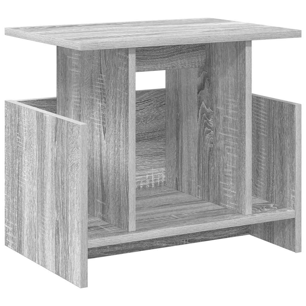 vidaXL TV Stand 2 pcs Grey Sonoma 50 x 35 x 45 cm Engineered Wood