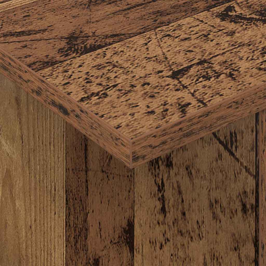 vidaXL TV Stand Old Wood 50 x 35 x 45 cm Engineered Wood