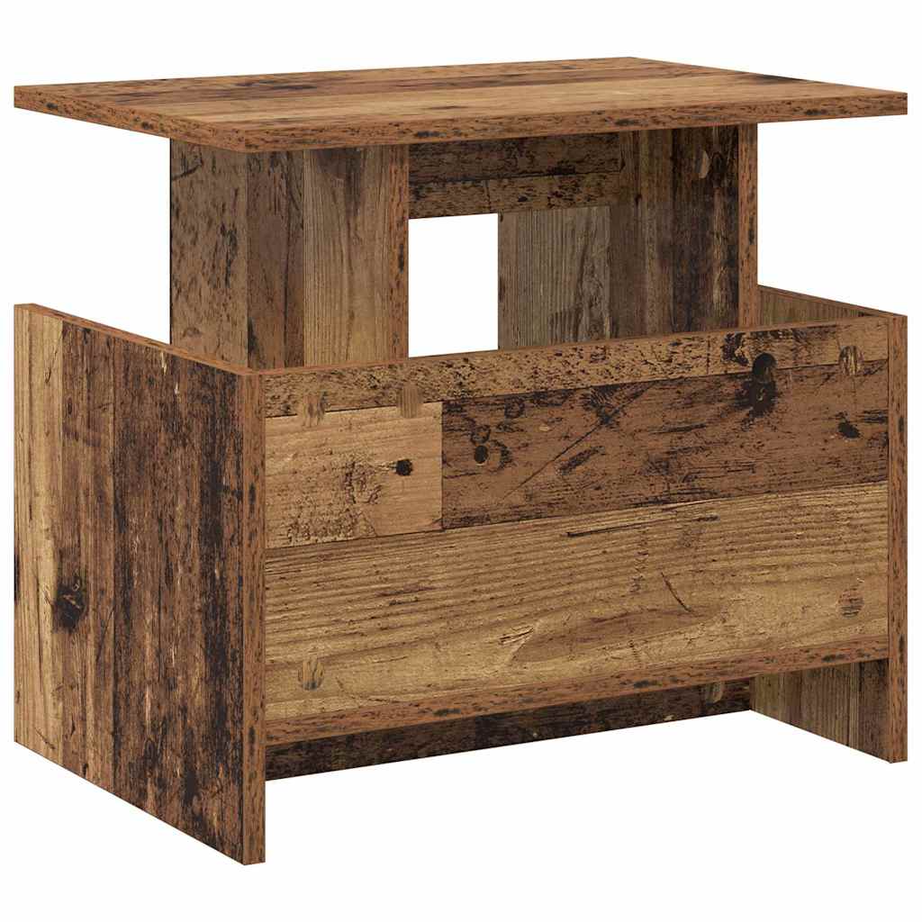 vidaXL TV Stand 2 pcs Old Wood 50 x 35 x 45 cm Engineered Wood