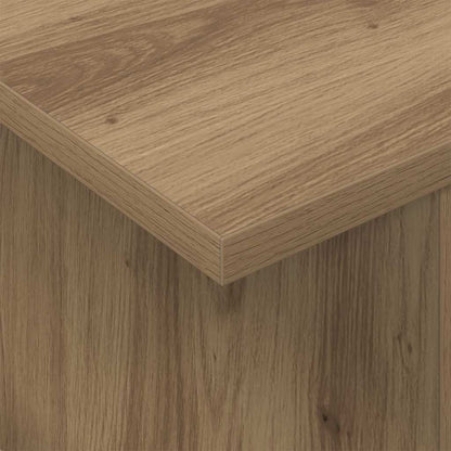 vidaXL TV Stand 50 x 35 x 45 cm Artisan Oak Engineered Wood