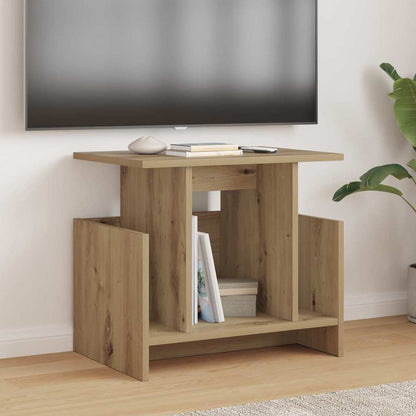vidaXL TV Stand 2 pcs Artisan Oak Engineered Wood