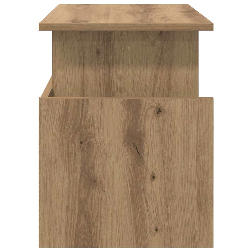 vidaXL TV Stand 2 pcs Artisan Oak Engineered Wood