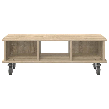 vidaXL TV Stand Sonoma Oak 100 x 35 x 35 cm Engineered Wood