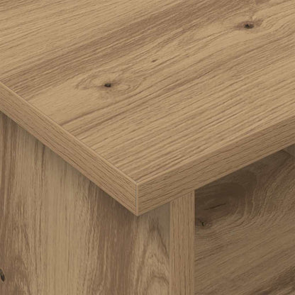 vidaXL TV Stand 100 x 35 x 35 cm Artisan Oak Engineered Wood