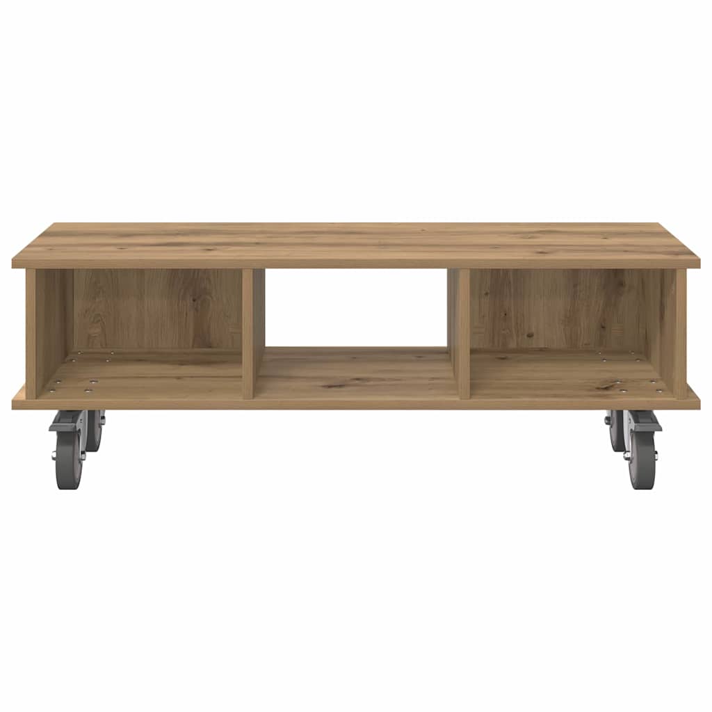 vidaXL TV Stand 100 x 35 x 35 cm Artisan Oak Engineered Wood