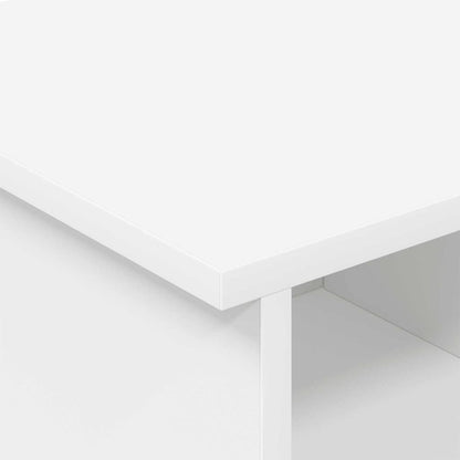 vidaXL TV Stand White 68.5 x 35 x 35 cm Engineered Wood