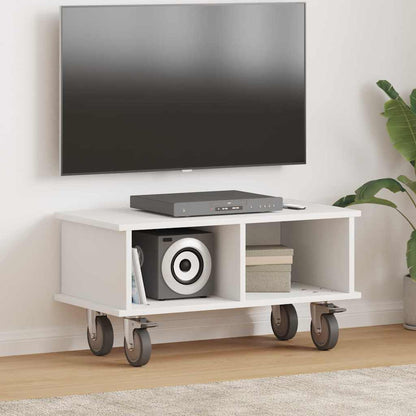 vidaXL TV Stand White 68.5 x 35 x 35 cm Engineered Wood