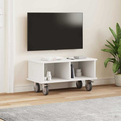 vidaXL TV Stand White 68.5 x 35 x 35 cm Engineered Wood