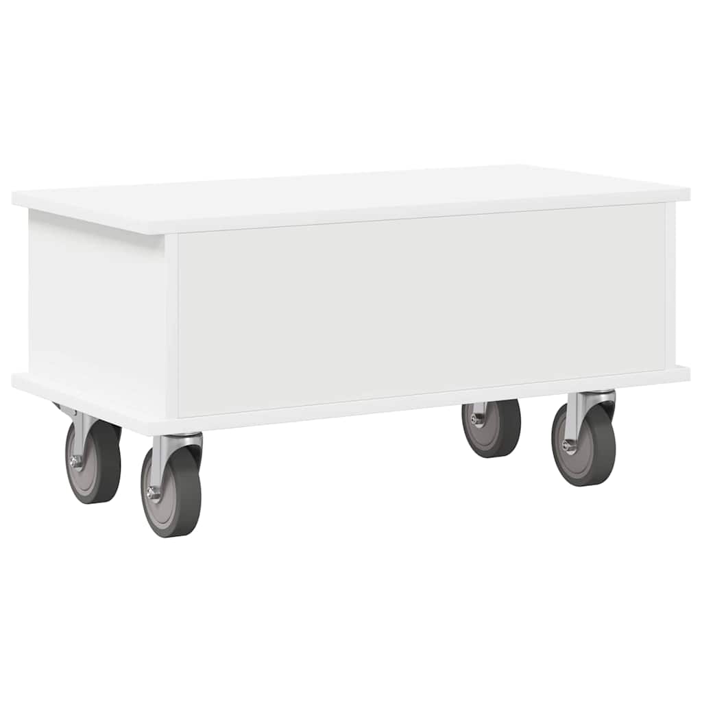 vidaXL TV Stand White 68.5 x 35 x 35 cm Engineered Wood