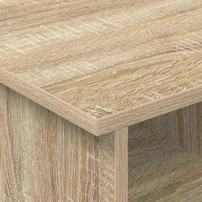 vidaXL TV Stand Sonoma Oak 68.5 x 35 x 35 cm Engineered Wood