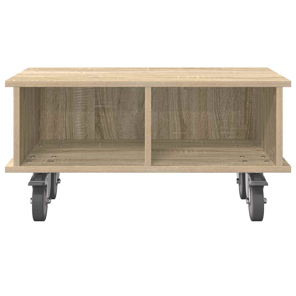 vidaXL TV Stand Sonoma Oak 68.5 x 35 x 35 cm Engineered Wood