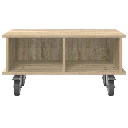vidaXL TV Stand Sonoma Oak 68.5 x 35 x 35 cm Engineered Wood