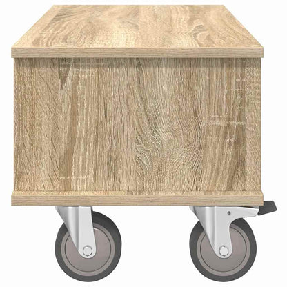 vidaXL TV Stand Sonoma Oak 68.5 x 35 x 35 cm Engineered Wood