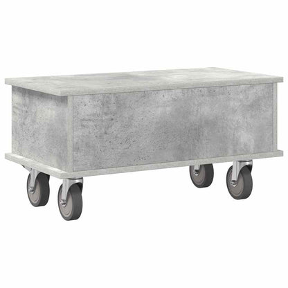 vidaXL TV Stand Concrete Grey 68.5 x 35 x 35 cm Engineered Wood