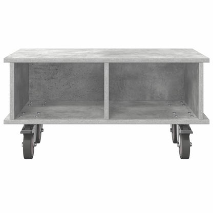 vidaXL TV Stand Concrete Grey 68.5 x 35 x 35 cm Engineered Wood