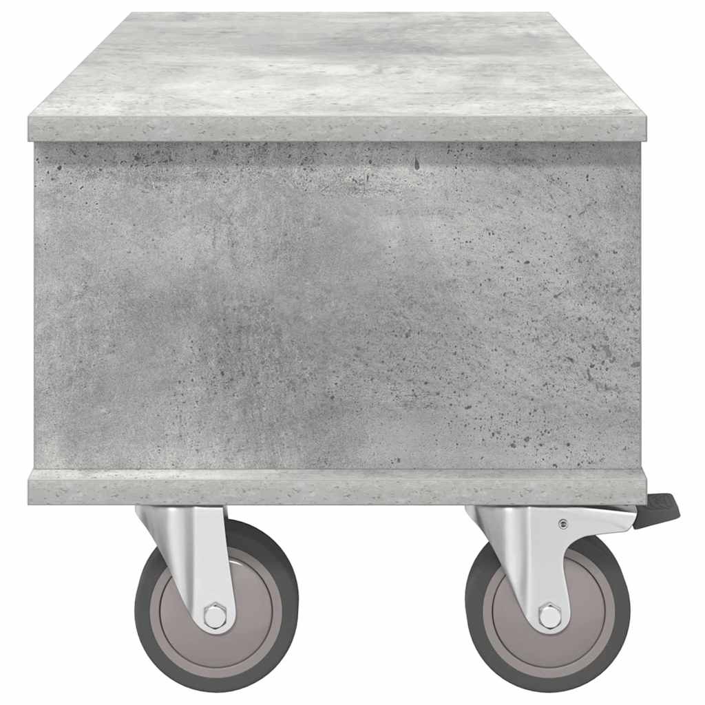 vidaXL TV Stand Concrete Grey 68.5 x 35 x 35 cm Engineered Wood