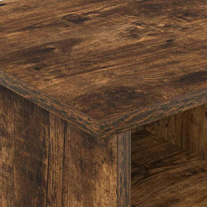 vidaXL TV Stand Smoked Oak 68.5 x 35 x 35 cm Engineered Wood