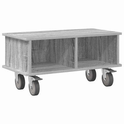 vidaXL TV Stand Grey Sonoma 68.5 x 35 x 35 cm Engineered Wood