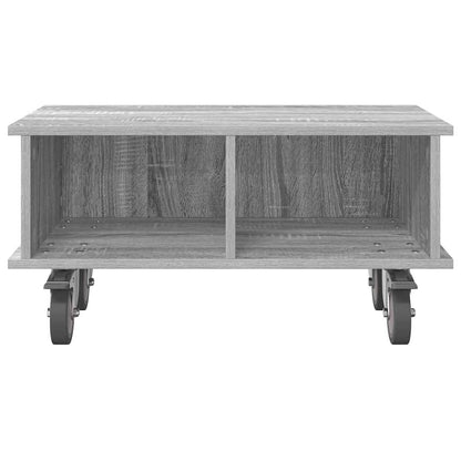 vidaXL TV Stand Grey Sonoma 68.5 x 35 x 35 cm Engineered Wood