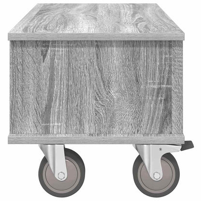 vidaXL TV Stand Grey Sonoma 68.5 x 35 x 35 cm Engineered Wood