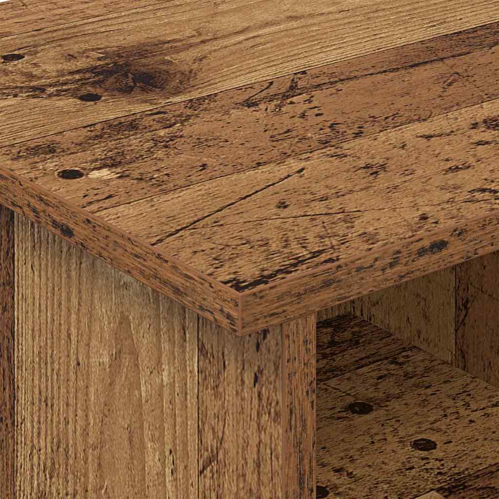 vidaXL TV Stand Old Wood 68.5 x 35 x 35 cm Engineered Wood
