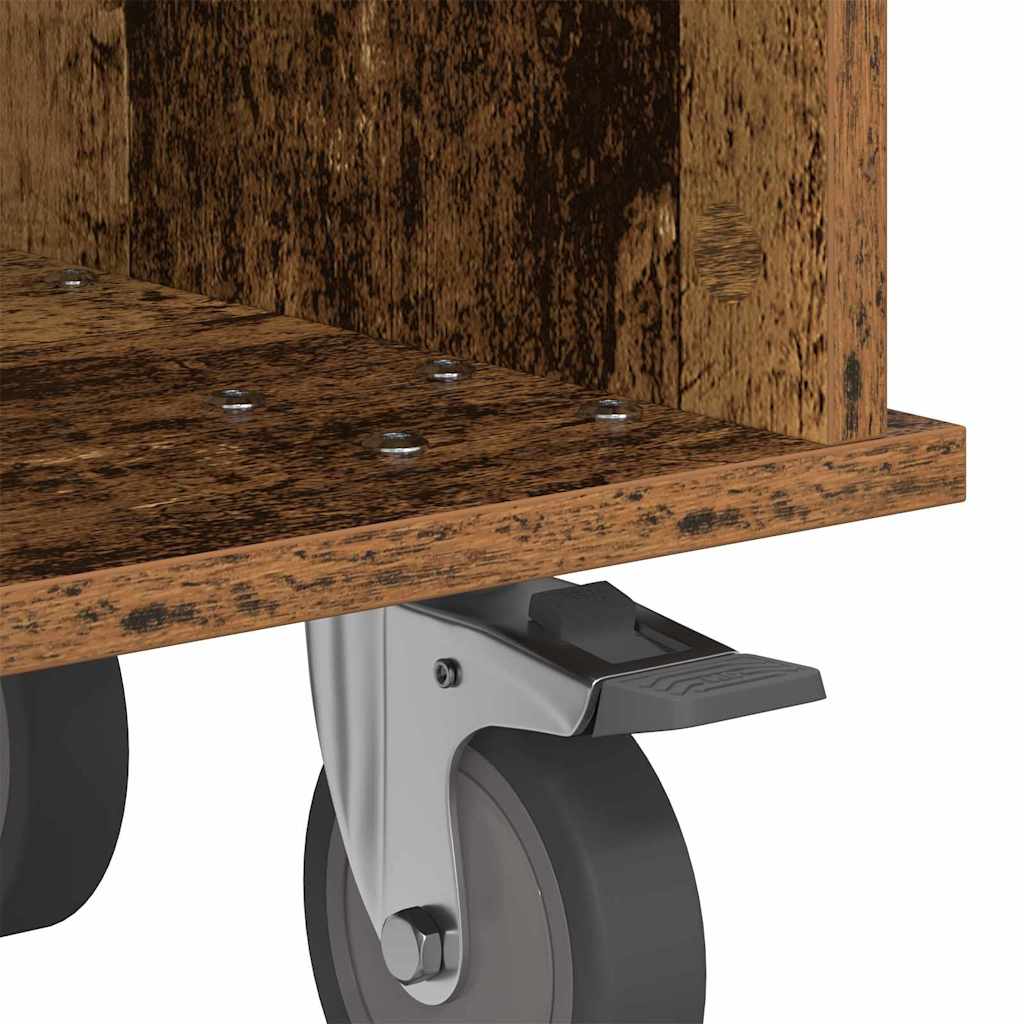 vidaXL TV Stand Old Wood 68.5 x 35 x 35 cm Engineered Wood