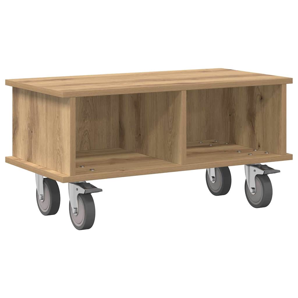 vidaXL TV Stand 68.5 x 35 x 35 cm Artisan Oak Engineered Wood