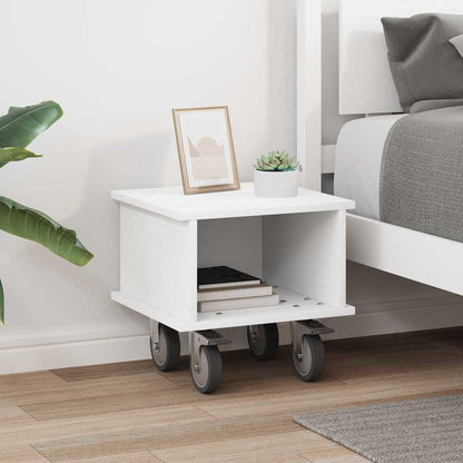 vidaXL TV Stand White 37 x 35 x 35 cm Engineered Wood