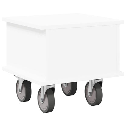vidaXL TV Stand White 37 x 35 x 35 cm Engineered Wood