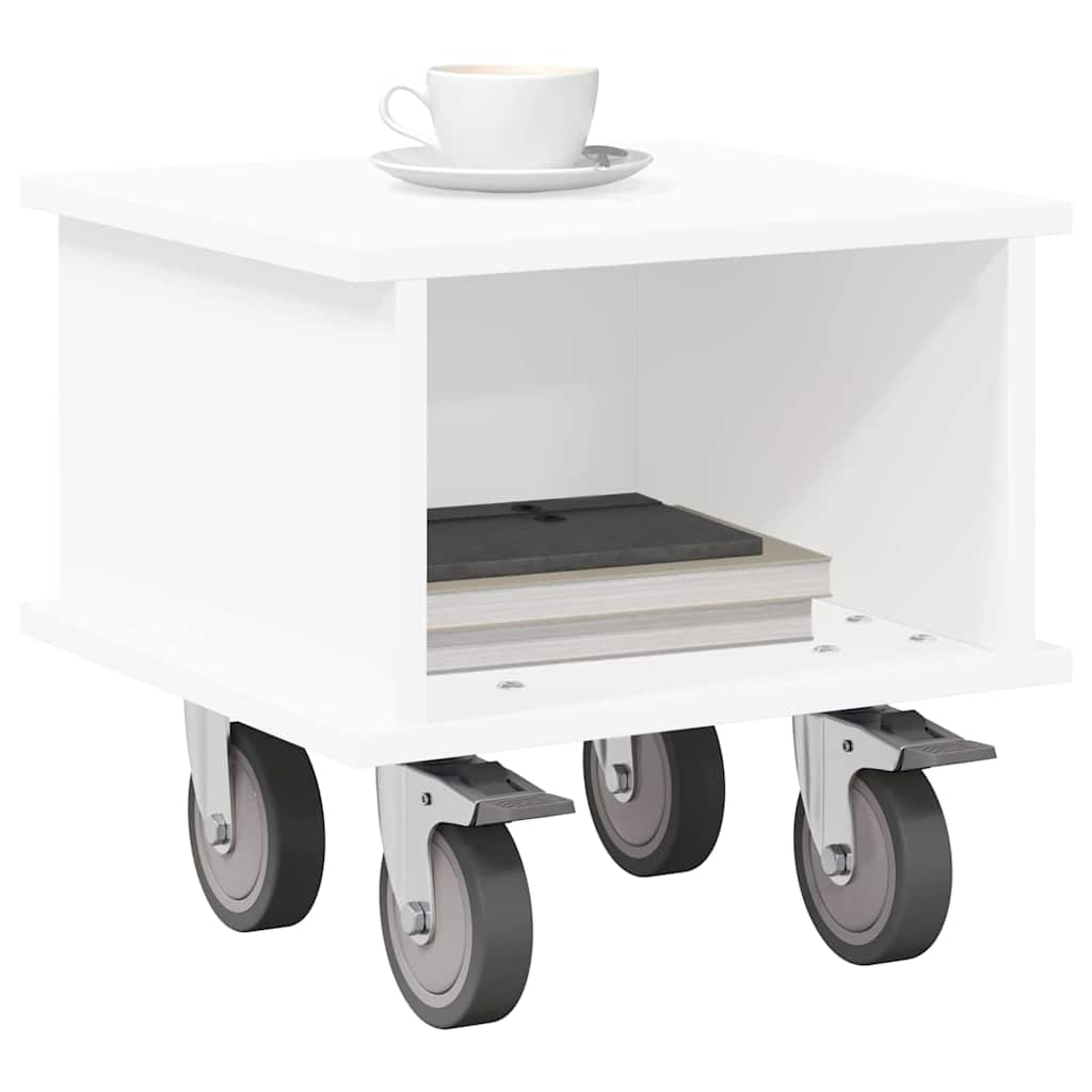 vidaXL TV Stand White 37 x 35 x 35 cm Engineered Wood