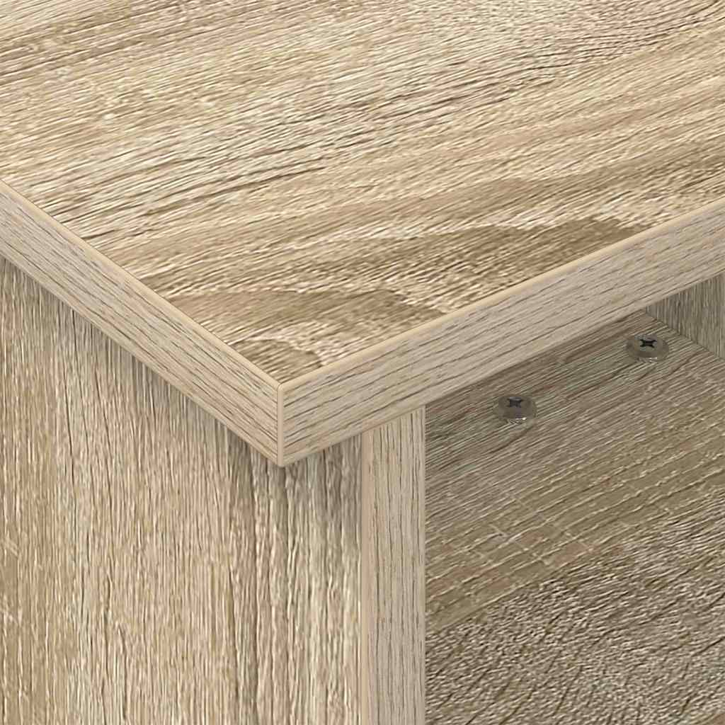 vidaXL TV Stand Sonoma Oak 37 x 35 x 35 cm Engineered Wood