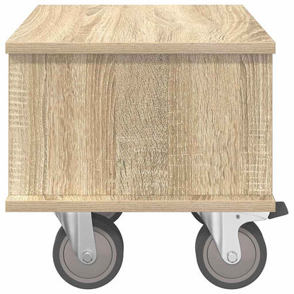 vidaXL TV Stand Sonoma Oak 37 x 35 x 35 cm Engineered Wood