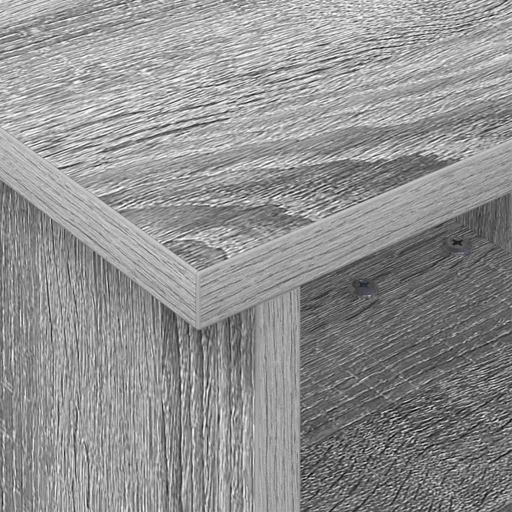 vidaXL TV Stand Grey Sonoma 37 x 35 x 35 cm Engineered Wood