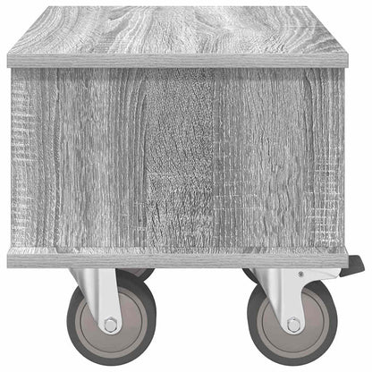 vidaXL TV Stand Grey Sonoma 37 x 35 x 35 cm Engineered Wood