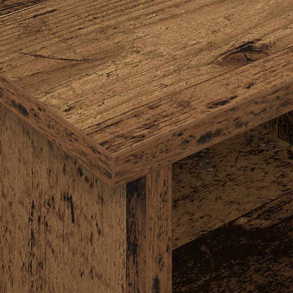 vidaXL TV Stand Old Wood 37 x 35 x 35 cm Engineered Wood