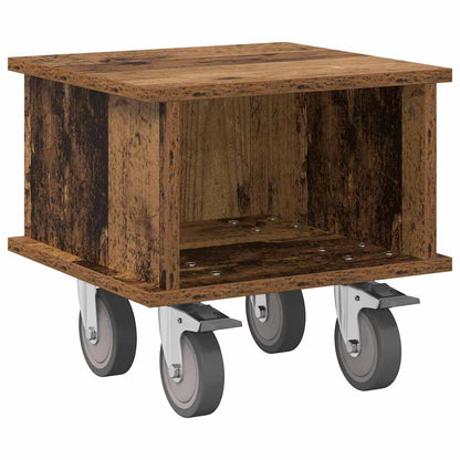 vidaXL TV Stand Old Wood 37 x 35 x 35 cm Engineered Wood