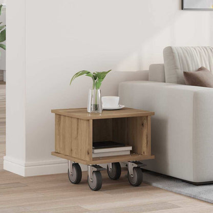 vidaXL TV Stand 37 x 35 x 35 cm Artisan Oak Engineered Wood