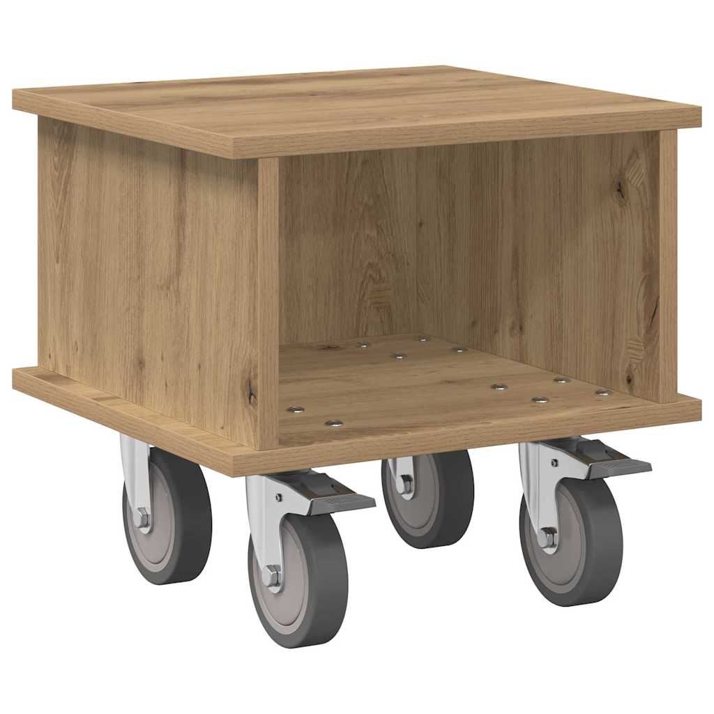 vidaXL TV Stand 37 x 35 x 35 cm Artisan Oak Engineered Wood