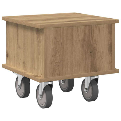 vidaXL TV Stand 37 x 35 x 35 cm Artisan Oak Engineered Wood