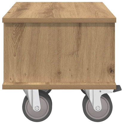 vidaXL TV Stand 37 x 35 x 35 cm Artisan Oak Engineered Wood