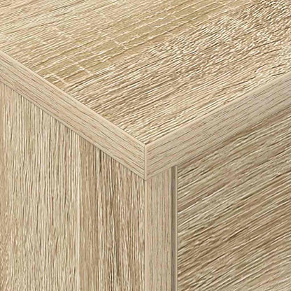 vidaXL Bedside Table 2 pcs Sonoma Oak 40.5 x 40 x 48 cm