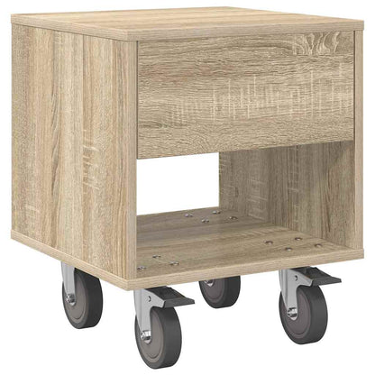 vidaXL Bedside Table 2 pcs Sonoma Oak 40.5 x 40 x 48 cm