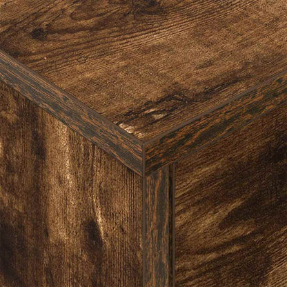 vidaXL Bedside Table 2 pcs Smoked Oak 40.5 x 40 x 48 cm
