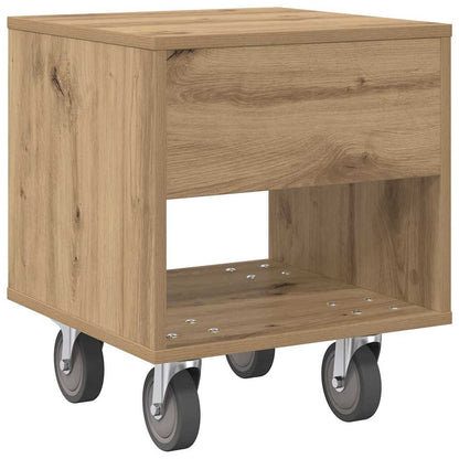 vidaXL Bedside Table 2 pcs Artisan Oak 40.5 x 40 x 48 cm