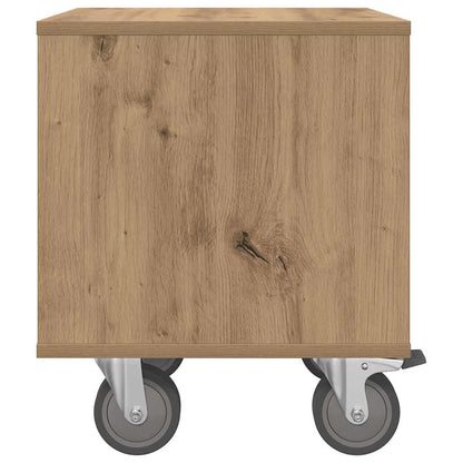 vidaXL Bedside Table 2 pcs Artisan Oak 40.5 x 40 x 48 cm