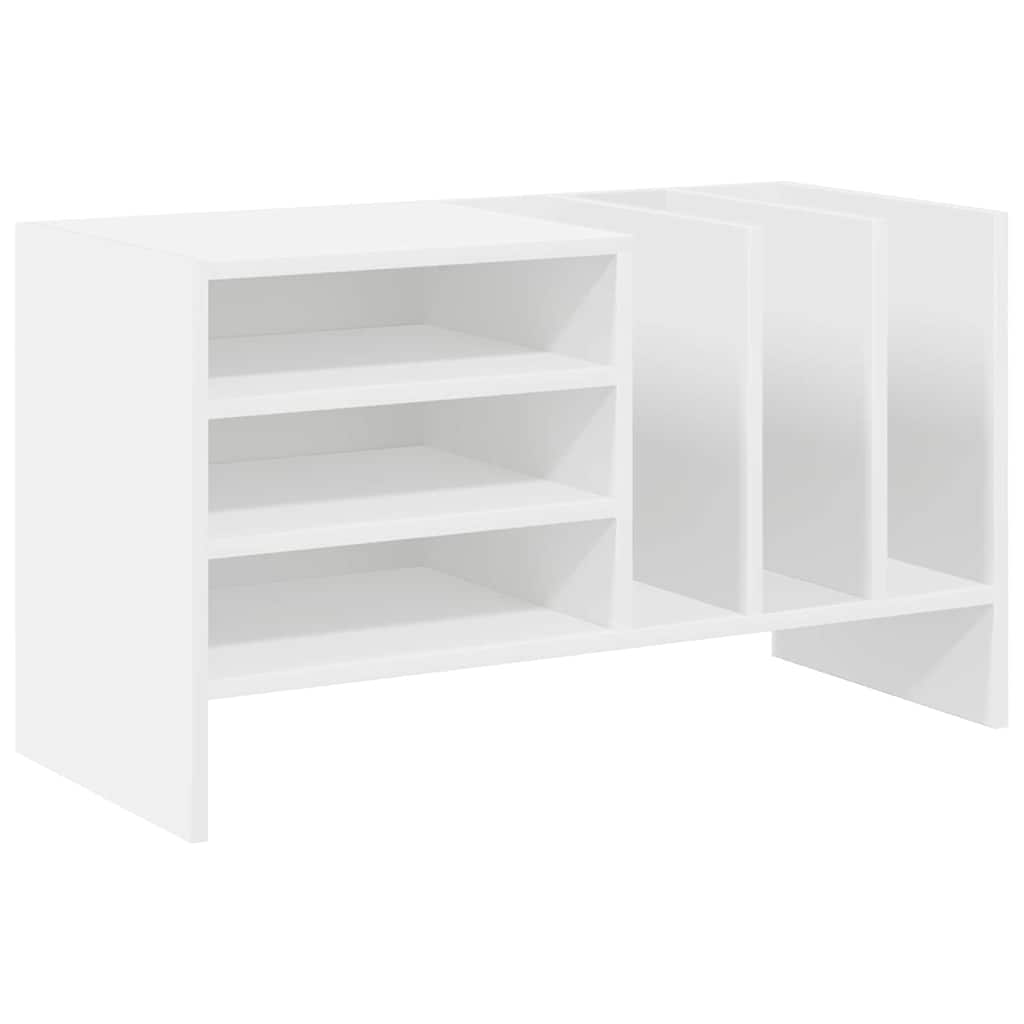 vidaXL Record Cabinet White 78.5 x 35 x 45 cm Engineered Wood