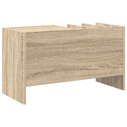 vidaXL Record Cabinet Sonoma Oak 78.5 x 35 x 45 cm Engineered Wood