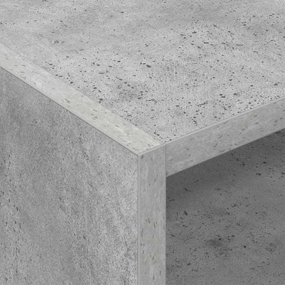 vidaXL Record Cabinet Concrete Grey 78.5 x 35 x 45 cm Engineered Wood